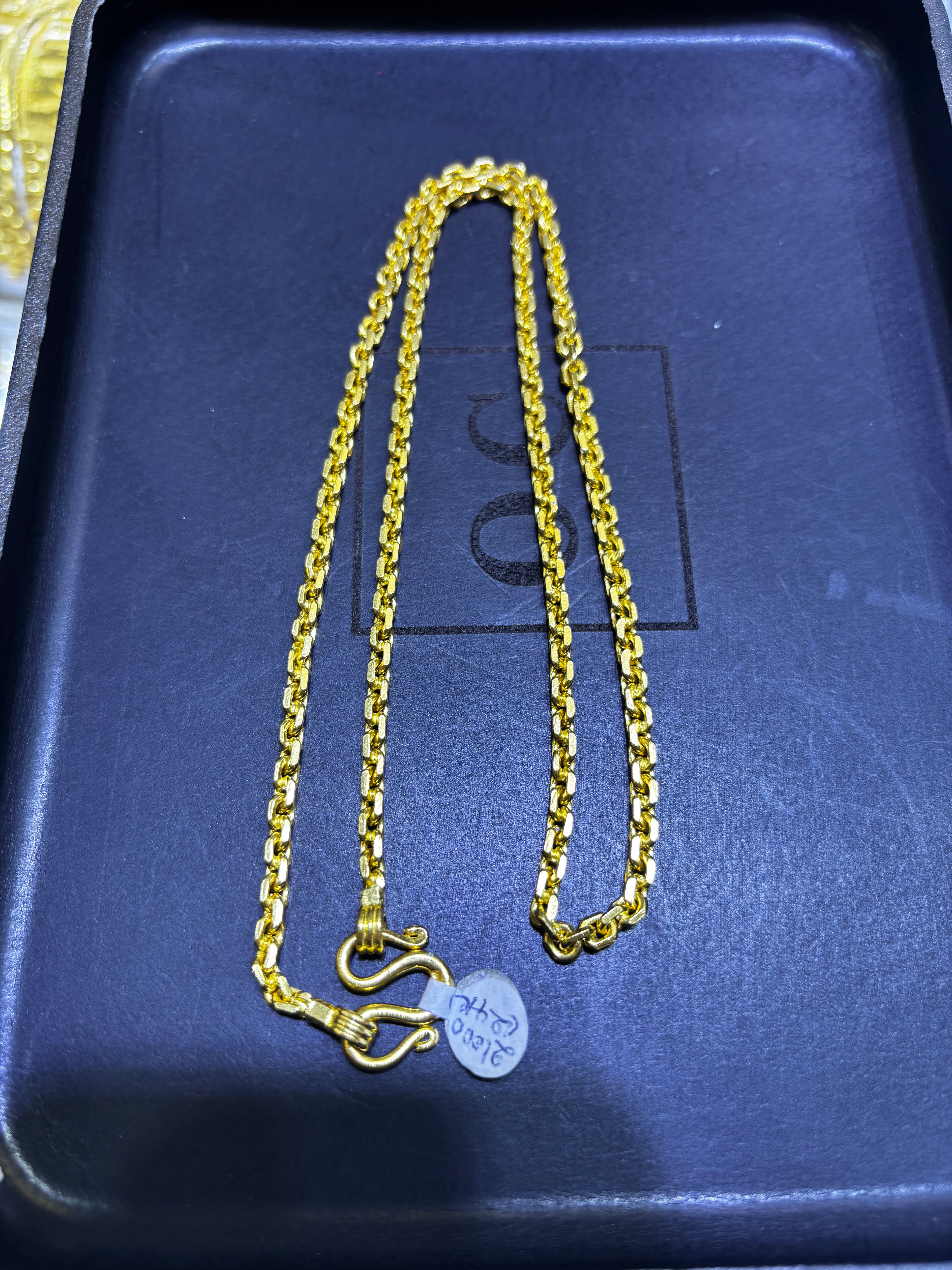 24K Gold Chain Link