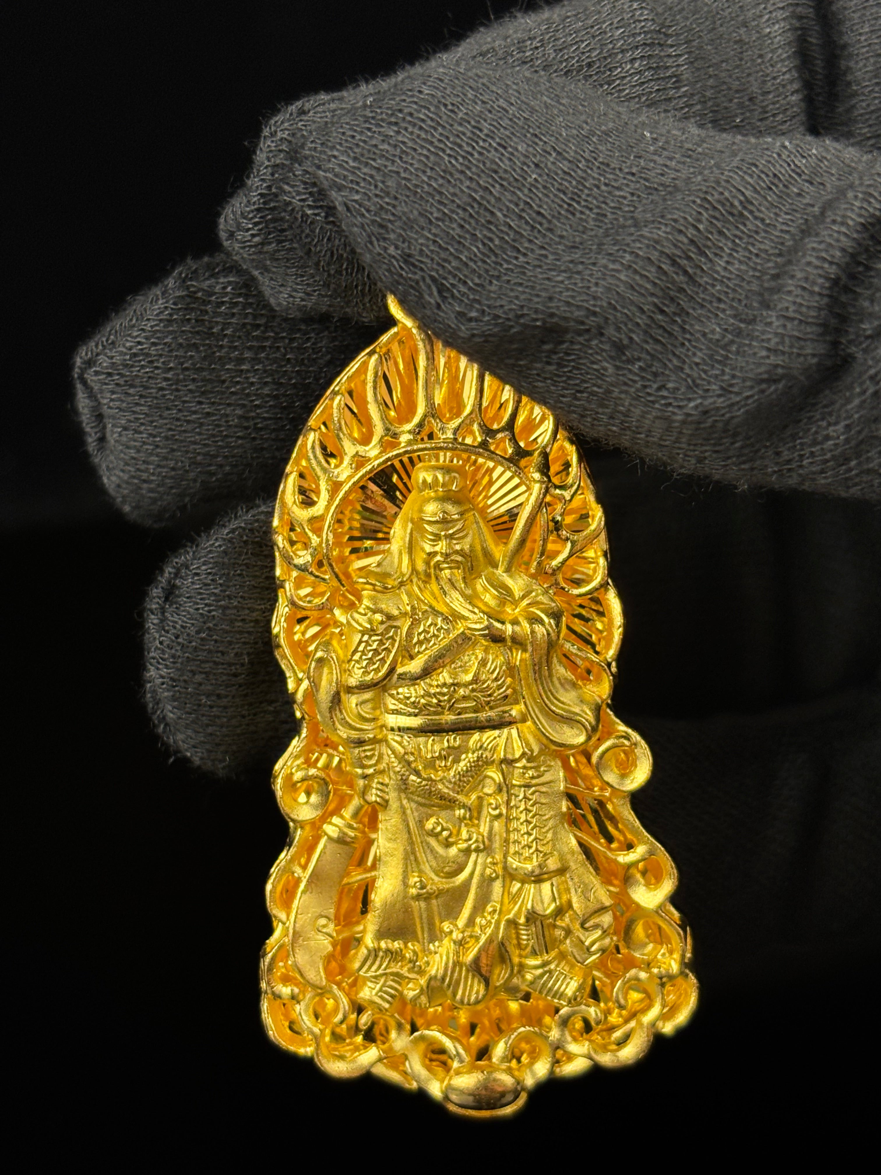 24k God Of War Pendant