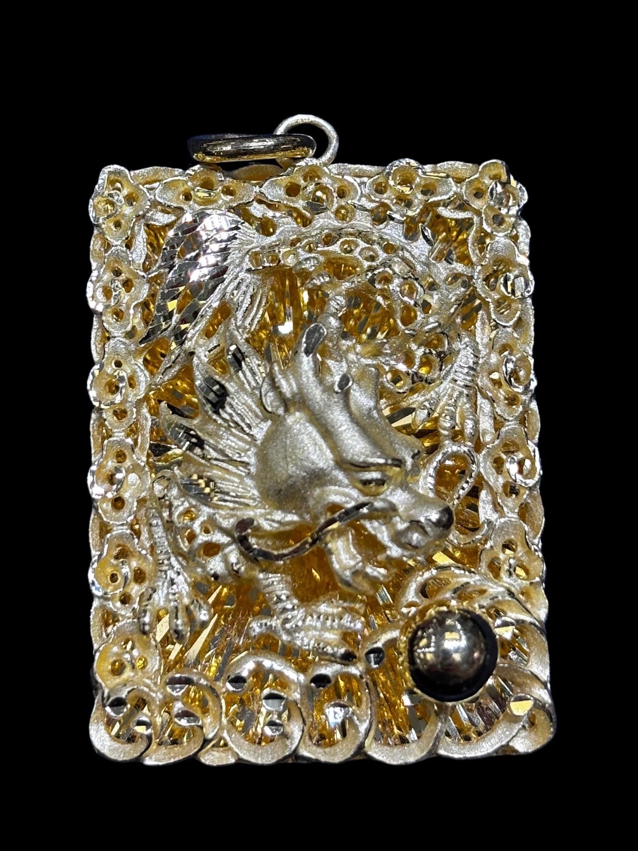 24k Dragon Pendant