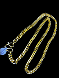 24k Flat Cuban Link Chain