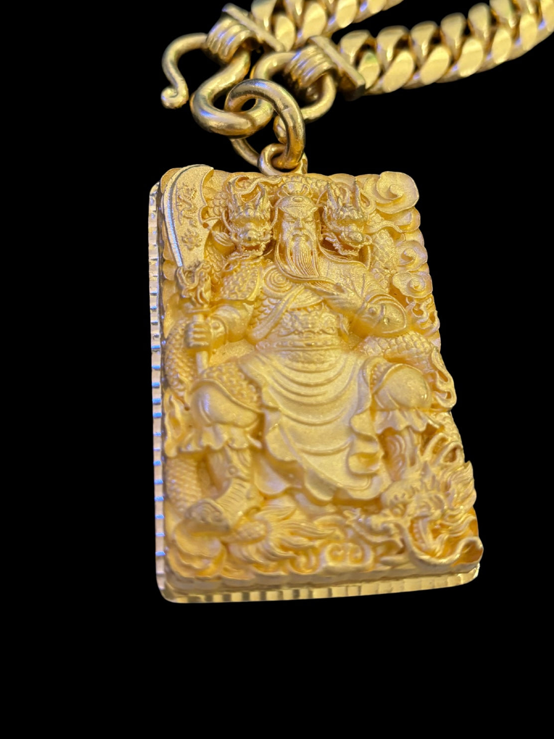 24k God Of War Pendant
